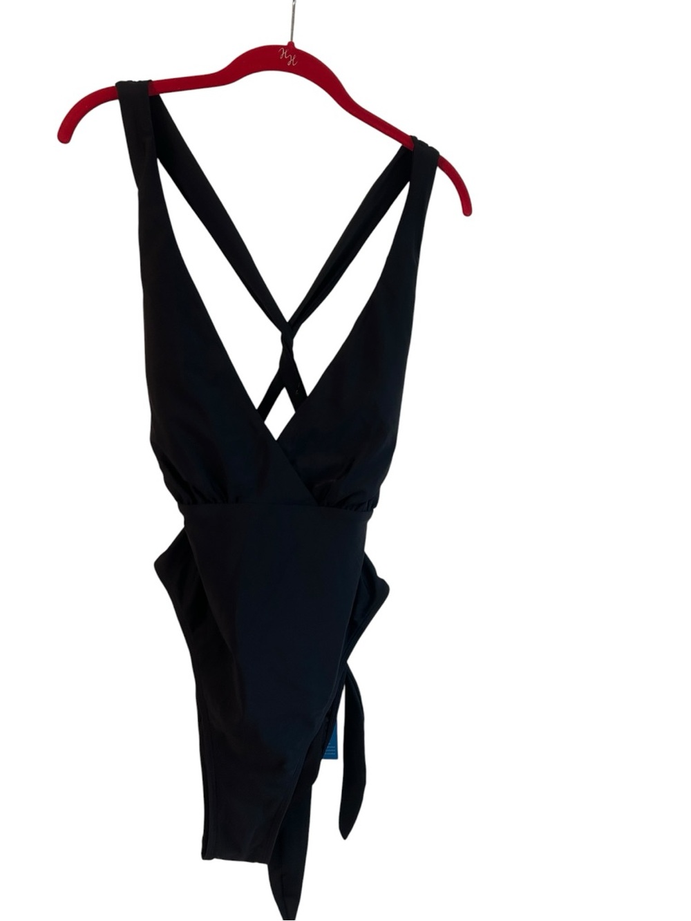 NWT Cupshe Black One-Piece Swimsuit Size L